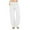 White, variant on WIZUTIZ Women's Plus Size Pants Lightweight Leisure Loose Wide Leg Summer Pants Spandex Elastic High Waist Full Length Dress Pants Solid with Pockets Palazzo Pants for Teen Girls Business Date Beige