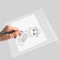 thumbnail image 1 of BALAHAPY Soporte De Acrílico Transparente Para Pintar Y Con Estructura Estable Para Escritorio, 1 of 7
