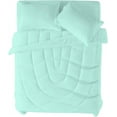 thumbnail image 3 of 5 Piece Luxury U Shape Pattern Comforter By D.N.G. BEDDINGS Set Premium Super Soft, 1000 Thread Count 100% Egyptian Cotton Twin/Twin XL Size Aqua Blue Color, 3 of 9