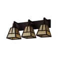 thumbnail image 2 of Meyda Tiffany 180974 T Mission 3 Light 24" Wide Vanity Light - Cafe Noir, 2 of 5
