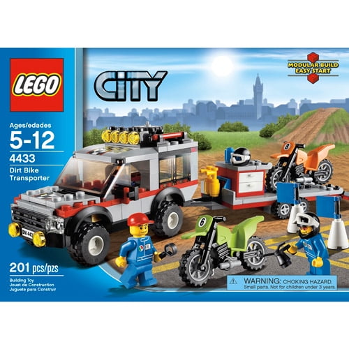 stakåndet Fugtighed Sygdom LEGO City Town Dirt Bike Transporter Play Set - Walmart.com