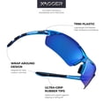 thumbnail image 5 of Xagger Polarized Lightweight UV400 Wrap Around Sport Sunglasses for Men Women Baseball Softball Running Glasses, 5 of 6