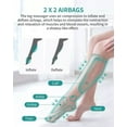 thumbnail image 3 of Nekteck Leg Massager with Air Compression for Circulation and Relaxation, 3 of 5