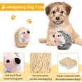 thumbnail image 4 of Toozey Cute Hedgehog Dog Toys, Puppy Toys with Squeaky, 5 Inches, 4 of 8