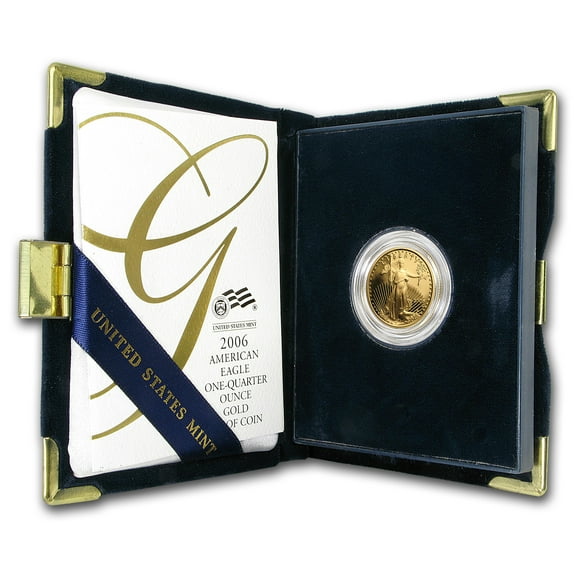 2006-W 1/4 oz Proof American Gold Eagle (w/Box & COA)