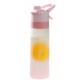 thumbnail image 3 of Escalada Botellas de color degradado y asa - Taza de agua con función de pulverización a presión para hidratar, 3 of 9