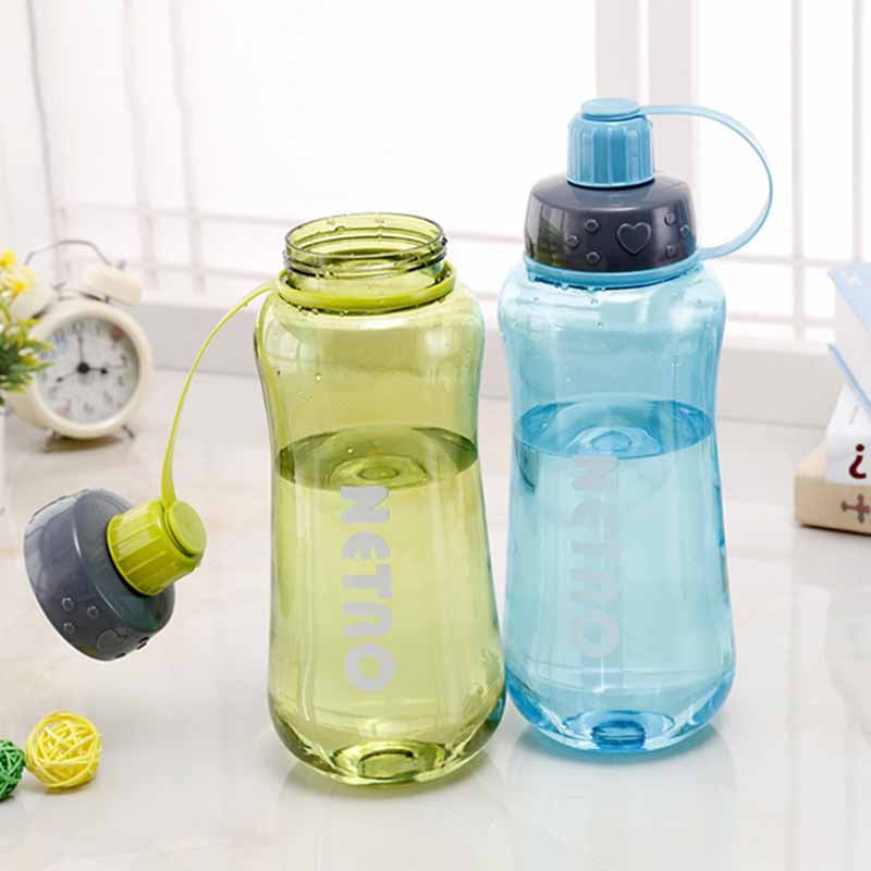 Outdoor 1.5L Big BPA Free Sport Gym Training Large Drink Water Bottle Cap Kettle