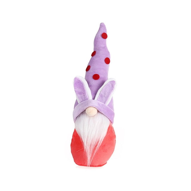 Sombrero puntiagudo con forma de conejo enano sin rostro, 30 cm