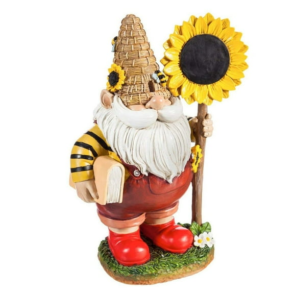 Resin Garden Gnome With Weather Resistant Finish Long Lasting Decoration