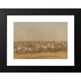 thumbnail image 2 of Emanuel Baschny 14x11 Black Modern Framed Museum Art Print Titled - Grinzing in Early Spring (1923), 2 of 5