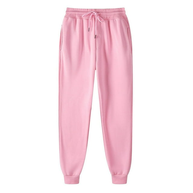 Men‘s Casual Joggers Cotton Sweatpants Workout Athletic Pants with Pockets Drawstring Gym Running Pants