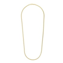 JewelStop 14k Yellow Gold 1.35mm Round Box Chain, 20" Lobster Clasp