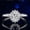 White, variant on Colored Gemstone Princess Engagement Ring
