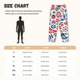 thumbnail image 4 of Picia Birds Flowers Womens Soft Woven Cotton Elastic Waistband Sleep Pajama Pant Lounge Sleep Pant With Pockets And Drawstring-Medium, 4 of 9