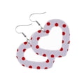 thumbnail image 1 of Sonducket Pendientes de cuero en forma de corazón, colgante de oreja, aro exagerado, pendiente colgante hueco, regalo del Día de San Valentín, favores Ropa, zapatos y accesorios Miscelánea tipo 4 Sonducket AP010114-04, 1 of 6