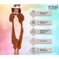 thumbnail image 4 of SAILING Disfraz de Halloween para adultos - Animal y criatura marina - Traje de cosplay de felpa de una pieza para adultos, mujeres y hombres Funziez!, 4 of 5