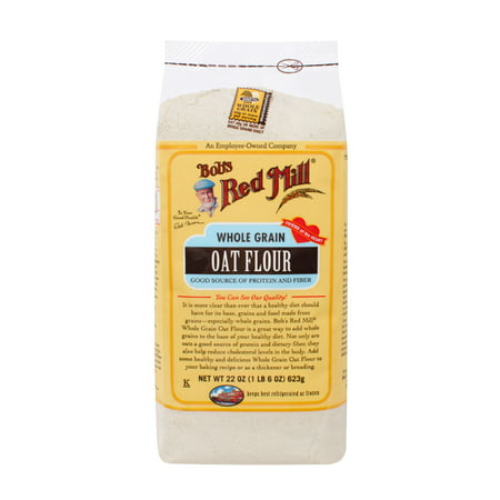 Bobs Red Mill Whole Grain Oat Flour, 22 Oz