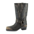 thumbnail image 2 of Steve Madden Rhoda Women's Boots Brown Distressed Size 9 M, 2 of 8