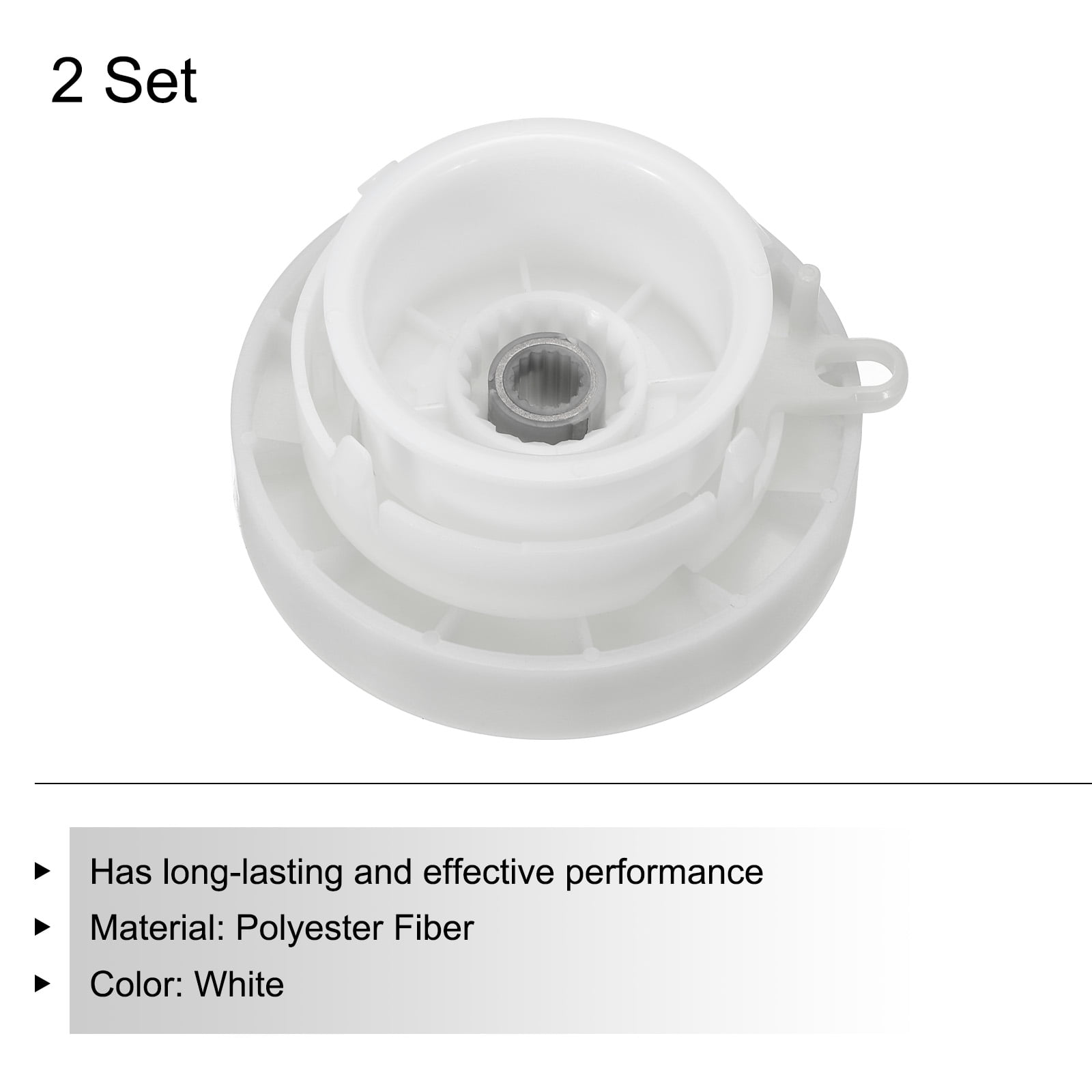 Uxcell 2 Set Washer Pulley Clutch Kit W10721967 Washer Drive Belt Replacement Kit