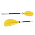 thumbnail image 3 of Boat Paddle Yellow Aluminum Alloy Professional Double Head Canoe Kayak Oar for Rowing, 3 of 17