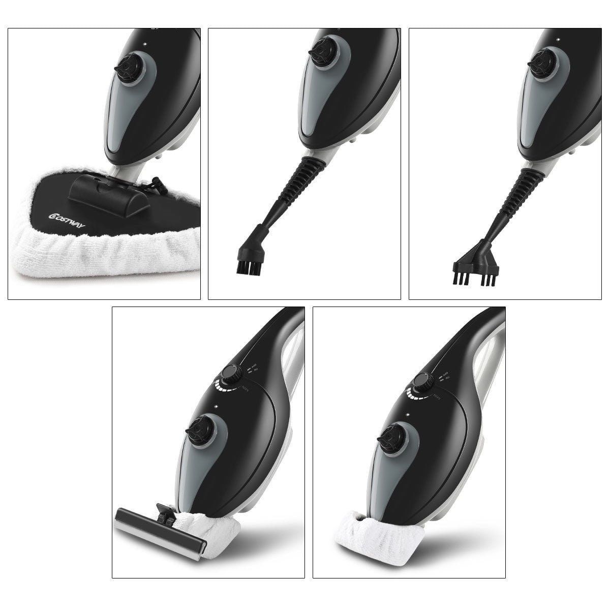 1300W Electric Steam Mop Cleaner Steamer Floor Carpet Cleaning Machine