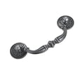 thumbnail image 2 of Utopia Alley 25pcs Tipton Pull Handle - Decorative Cabinet Drop Pull Handles- Vintage Cabinet Hardware with Hand Finished Antique Iron - Metal Drawer Pull Handle, 3.78" Center to Center, 2 of 6