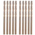 thumbnail image 3 of 10Pcs Twist Drills High Speed Steel Straight Shank Spiral Router Bit Set for Manual Punching3.2mm Sharkdo, 3 of 10