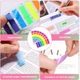 thumbnail image 2 of SHAR (8 Sets) Color Sticky Notes Index Adhesive Bookmarks, Index Tabs for Sheets Reports Books, Custom Adhesive Notes for Marking Pages/School and Office, 2 of 5