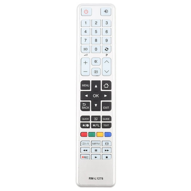 Control remoto multifunción RML1278 para televisor Toshiba. Reemplazo del control remoto.
