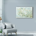 thumbnail image 3 of Trademark Fine Art Floral Canvas Art ' Botany Blue I ' by Sue Schlabach, 3 of 3