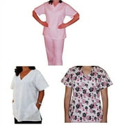 Medgear Scrub 4pc Combo Pack - Pink & Bl