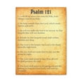 thumbnail image 1 of Scripture Walls Psalm 121 Chapter Gold Bible Canvas Christian Wall Art Ready to Hang Unframed, 1 of 7