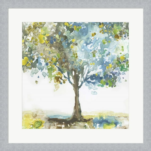 Majestic Blue by Allison Pearce, Framed Wall Art, 19.5W x 19.5H