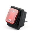 thumbnail image 4 of 1Pcs RLEIL RL2-102 Waterproof IP65 Car Rocker Switch 4Pin ON/OFF 125/250VAC Red, 4 of 6