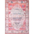 thumbnail image 1 of nuLOOM Vintage Medallion Elmer Blush 4' x 6' Area Rug, 1 of 1