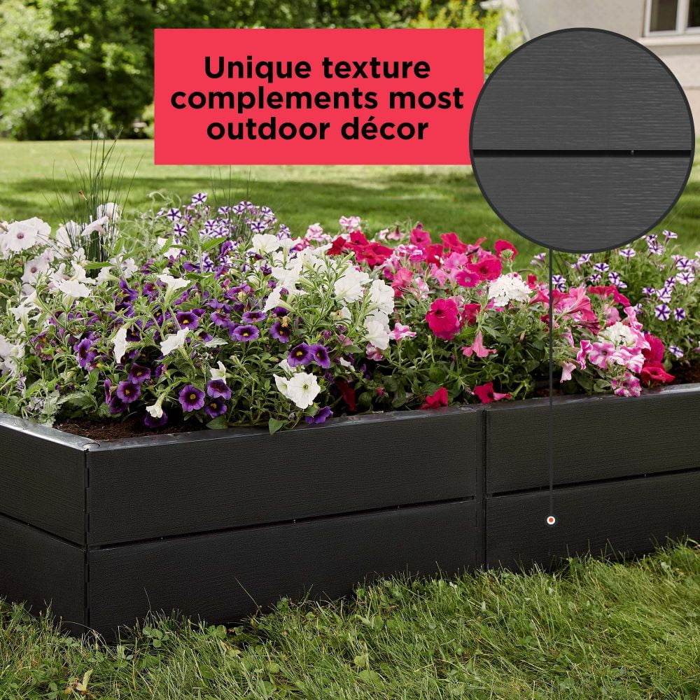最初の  Garden Raised Ft. 5 BLACK+DECKER Bed Walmart.com - (BDSTGA95810) 野菜