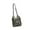 Black, variant on Abbracc Bead Shoulder Bag Fashion Portable Clutch Purse for Working Outdoor Shopping White
