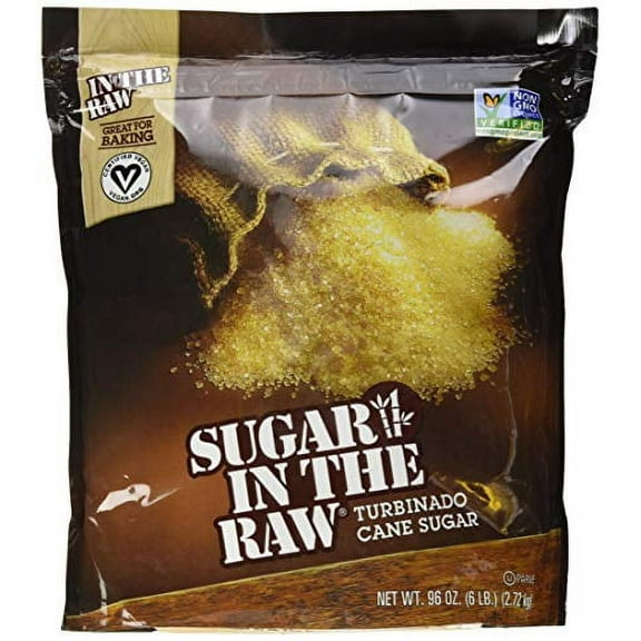 Sugar in the Raw Cane Sugar, 6 lbs, Pack of 2