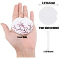 thumbnail image 2 of FMSHPON Hand Drawn Cherry Blossom Spring Flowers Set of 2 Car Coaster for Drinks, Absorbent Ceramic Stone Coasters Cup Mat with Cork Base for Home Kitchen Room Coffee Table Bar Decor, 2 of 5