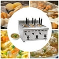 thumbnail image 4 of 6 Basket Commercial Propane Gas Noodle Pasta Desktop Cooker Ramen Cooker, 4 of 35