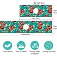 thumbnail image 3 of Kitchen Sink Splash Guard Faucet Mat -2 PC Super Absorbent Fast Drying Mat Sink Gadgets-Splash Guard Behind Faucet Drip Catcher for Kitchen, Bathroom,Sink Mat, Dish Drying Mat, Bathroom(23.5" X 5.5" ), 3 of 5