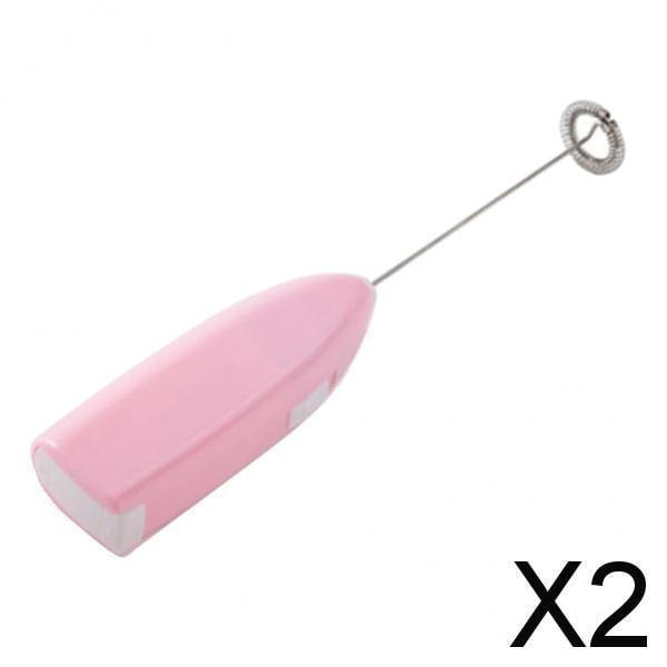 Batidor de Mano Soledad Acero Inoxidable Mezclador de Bebidas 2 piezas