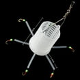 thumbnail image 5 of Plastic Fishing Trap Basket Anti Winding Hollow Fishing Bait Cage With Six Hook Fishing Accessory, 5 of 7