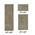 thumbnail image 2 of Better Trends Premium 3 Piece Bathroom Rug Set 100% Cotton, Extra Soft Tufted Bath Mat, Water Absorbent & Reversible Mat, Beige Lux Collection, 2 of 2