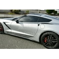 thumbnail image 3 of For 2014-2019 Corvette C7 Base Models | Add On Aero Bottom Line Carbon Fiber Rocker Panel Side Skirts Extension, 3 of 11