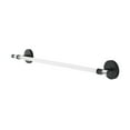 thumbnail image 3 of Verre Acrylic Towel Bar in Matte Black, 3 of 4