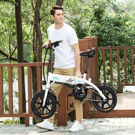 Quick Folding Electric bicycle FIIDO D1 3 driving mode, battery 10.4 Ah, automatic 50 km electric