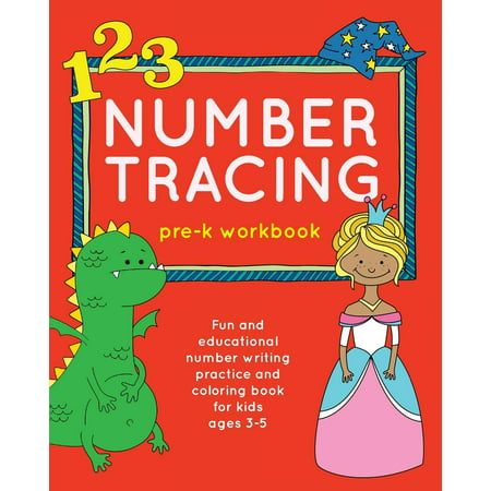 Number Tracing Pre-K Workbook : Fun and Educational Number Writing Practice and Coloring Book for Kids Ages (Best Educational Magazines For Kids)