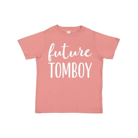 

Inktastic Future Tomboy Girls Funny Gift Toddler Toddler Girl T-Shirt