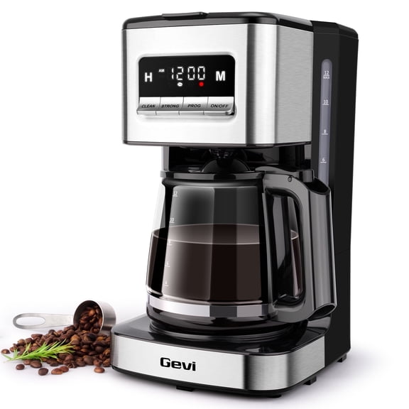 Gevi Programmable Brewing System 12-Cup Drip Coffee Makers